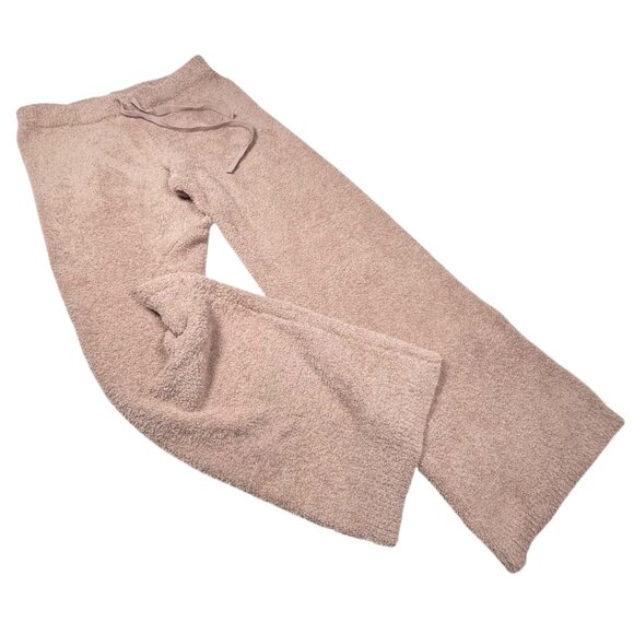Softies Marshmallow Lounge Set Sz.S Beige Top Wide Leg Pants Knit Cozy PJ Plush - Picture 11 of 16